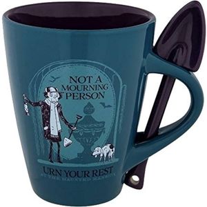 Disney Haunted Mansion Not a Mourning Person Mug and Spoon